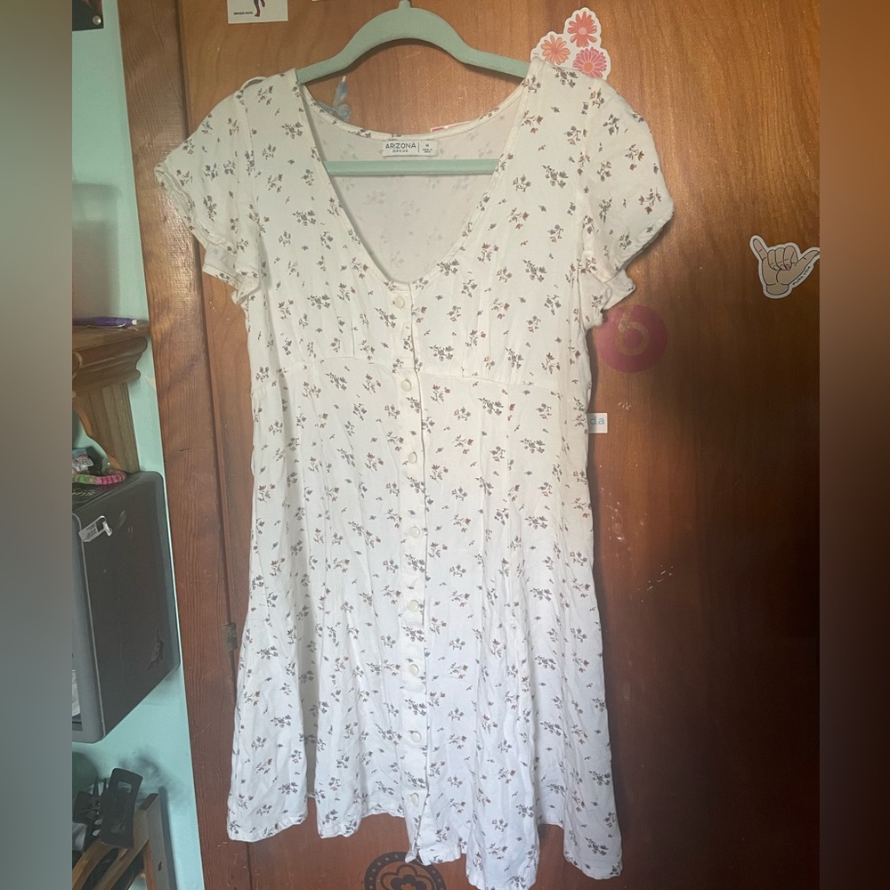 Arizona flower dress with tie in the back